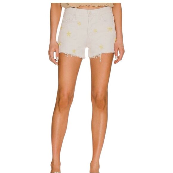 Mother Superior The Tomcat Kick Fray Shorts in Shoot for the Stars Size 25 - Picture 5 of 9